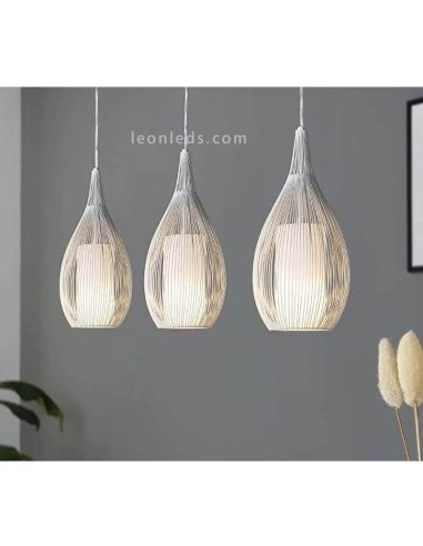 Lámpara de techo LED moderna Razoni 3xE27 foto de ambiente Eglo Iluminación | LeonLeds