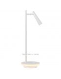 Lampe de table LED blanche Panau ACB Lighting | Éclairage Léonleds