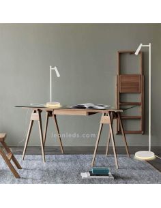 Lampe de table LED blanche Panau ACB Lighting | Éclairage Léonleds 2