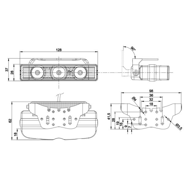 Kit Luz Diurna LED Fristom FT030 Homologada | LeonLeds