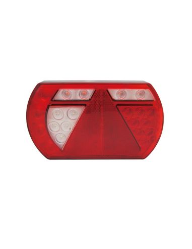 Lucidity Slimline Triângulo LED Lanterna Traseira para Reboque ou Carro | Leon Iluminação LED