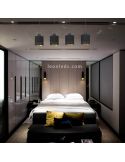 Lámpara de techo LED negra Esteperra 4xE27 foto de ambiente marca Eglo Iluminación | LeonLeds Iluminación