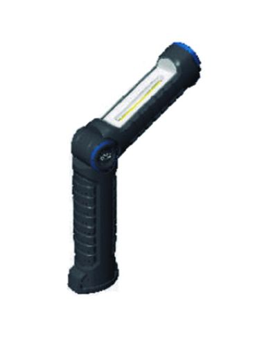 Linterna Led Recargable 3W + 3W  Magnética Garras UV LCD indicador de carga Giratoria | LeonLeds
