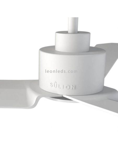 Ventilador LED con aspas Anne con acabado en blanco motor DC ampliado