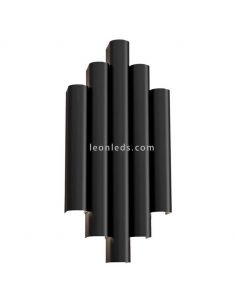 Aplique LED color negro texturizado serie Robin marca ACB Iluminación