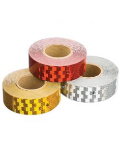 Cinta adhesiva reflectante homologada roja 50 Metros 50,8mm V23 Oralite | LeonLeds.com 2