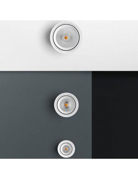 3 spots LED Arkoslight Wellit S de différentes tailles | LeonLeds