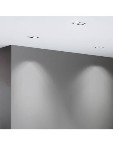 Foco LED Twist Double 10.5W blanco foto ambiente | Leonleds