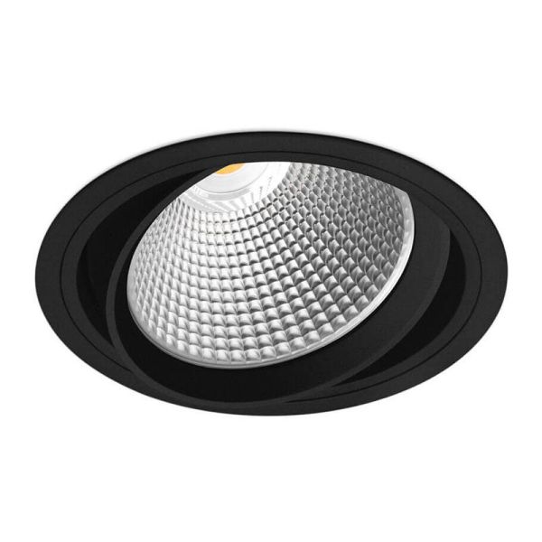 Foco LED Wellit L 15W negro de Arkoslight | LeónLeds