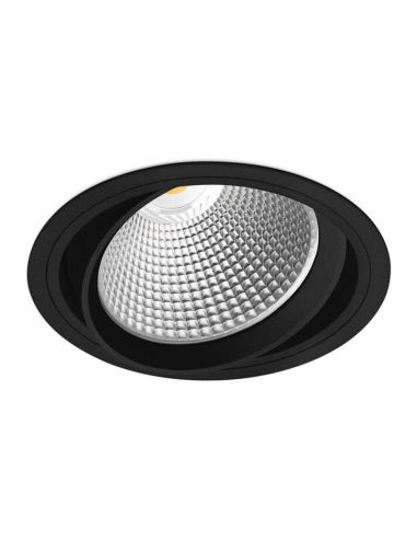 Foco LED Wellit L 25W negro de Arkoslight | LeónLeds