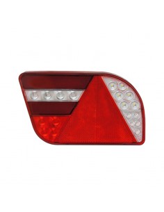 Piloto Trasero LED con Triángulo 12/24V posición efecto Neon para remolque 26039 | LeonLeds Iluminación