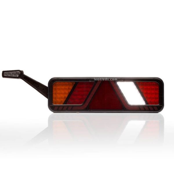 Luz de Marcha Atras Piloto trasero LED con cuerno y triangulo FT-700 con cable Fristom FT-100 | LeonLeds