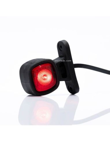 Mini klaxon LED avec lumière blanche et rouge FT-141A Fristom | leonleds