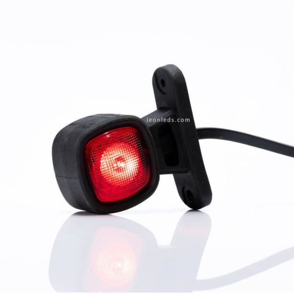 Cuerno LED mini con luz blanca y roja FT-141A Fristom | LeonLeds