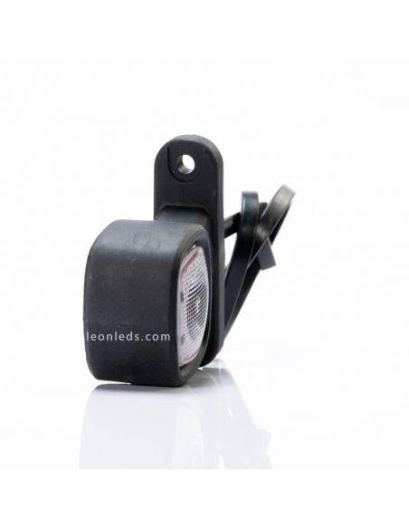 Buzina Mini LED com luz branca e vermelha FT-141A Fristom | leonleds