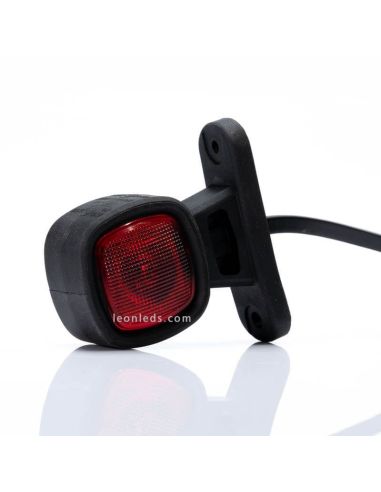 Buzina Mini LED com luz branca e vermelha FT-141A Fristom | leonleds