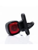 Cuerno LED mini con luz blanca y roja FT-141A Fristom | LeonLeds