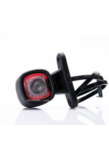 Cuerno LED mini con luz blanca y roja FT-141A Fristom | LeonLeds