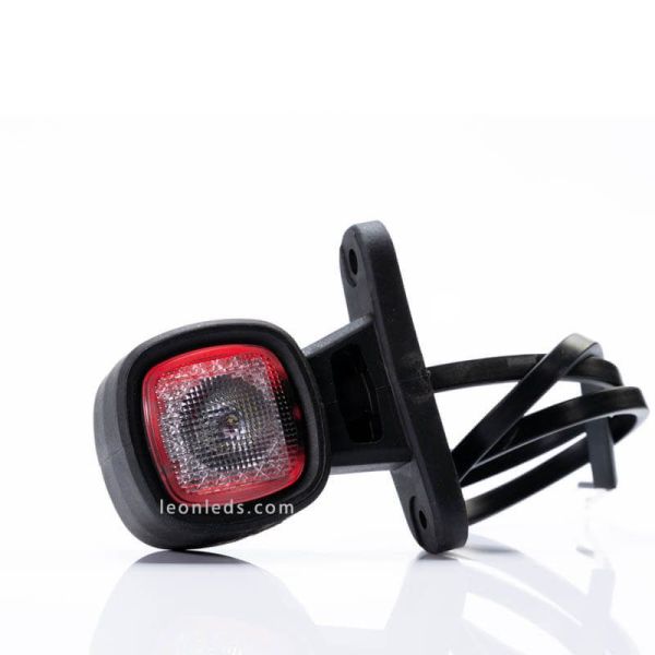 Mini klaxon LED avec lumière blanche et rouge FT-141A Fristom | leonleds