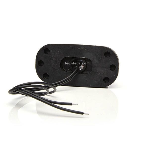 Trasera de Luz LED de galibo rojo y blanco 12/24V Was 876 | LeonLeds