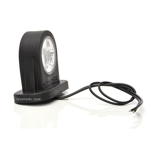 Luz de folga LED vermelha e branca 12/24V Was | leonleds