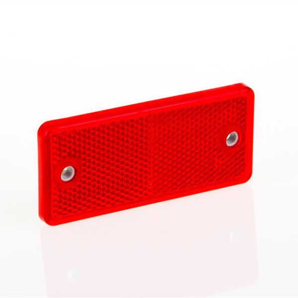 Catadióptrico Rectangular 3 Coloresa de tornillos | LeonLeds