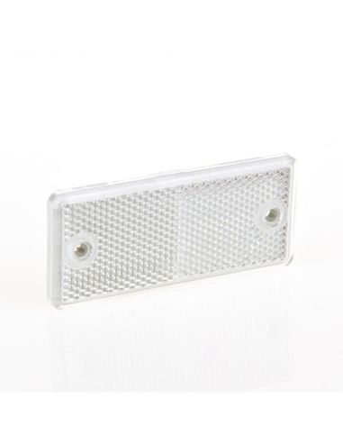 Rechteckige katadioptrische 3-Schrauben-LED, Farbe: Weiß | LeonLeds