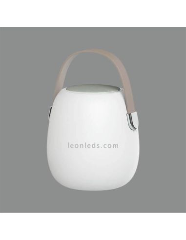 Altifalante de mesa LED RGB opala Take Me com controlo remoto incluído Iluminação ACB | Leon Iluminação LED