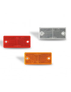 LED catadioptriques rectangulaires à 3 vis, couleurs | LeonLeds