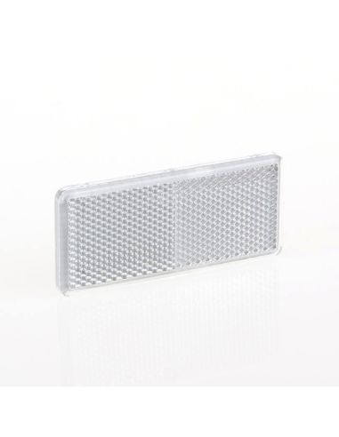 Catadióptrico Rectangular Adhesivo Blanco Ambar Rojo Homologado reflectante | LeonLeds