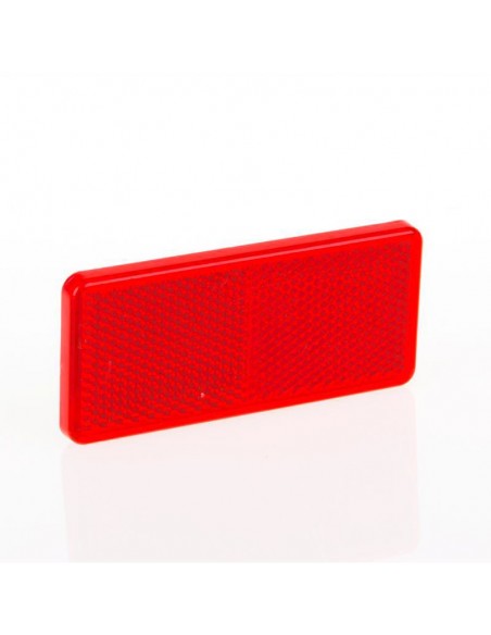 Catadióptrico Rectangular Adhesivo Blanco Ambar Rojo Homologado reflectante | LeonLeds