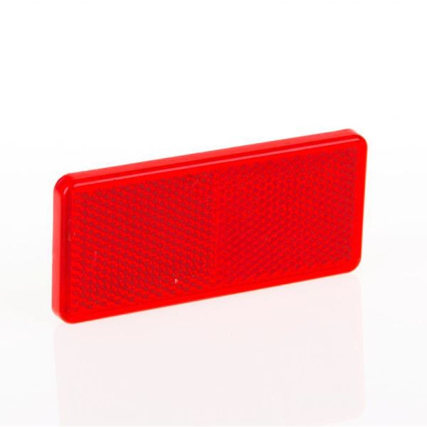 Catadióptrico Rectangular Adhesivo Blanco Ambar Rojo Homologado reflectante | LeonLeds