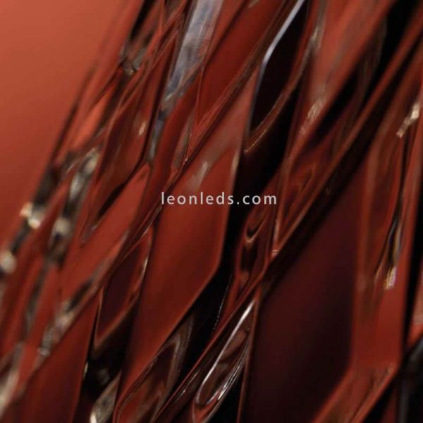 Lámpara colgante LED estilo clásico Veneto Surfaced  | LeónLeds Iluminación | Pantalla de metacrilato