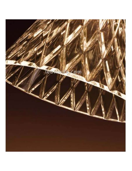 Lámpara colgante LED estilo clásico Veneto Surfaced  | LeónLeds Iluminación | Pantalla de metacrilato