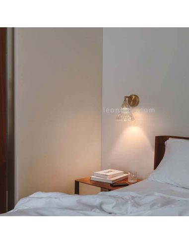 Klassisches goldenes LED-Wandlicht...