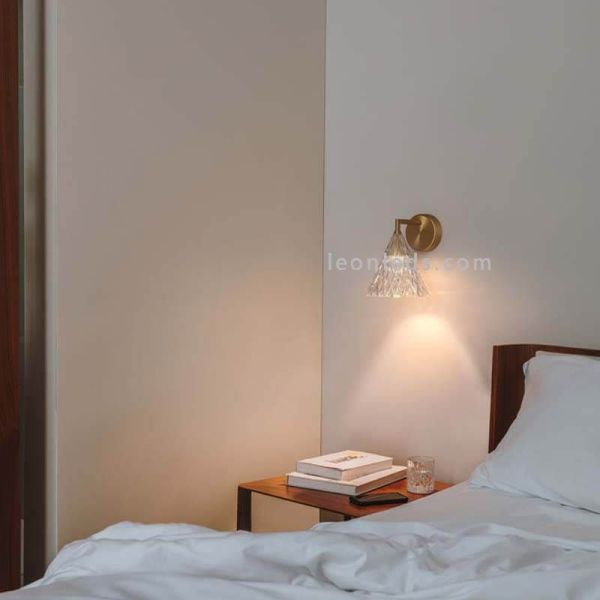 Klassisches goldenes LED-Wandlicht...