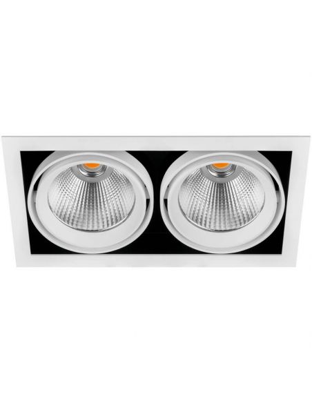 Arkoslight Hubble Double Spot LED Blanc | LeonLeds