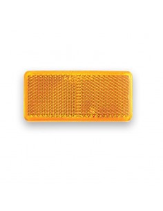 Catadióptrico Rectangular Adhesivo Blanco Ambar Rojo Reflectante Grande Homologado | LeonLeds 2