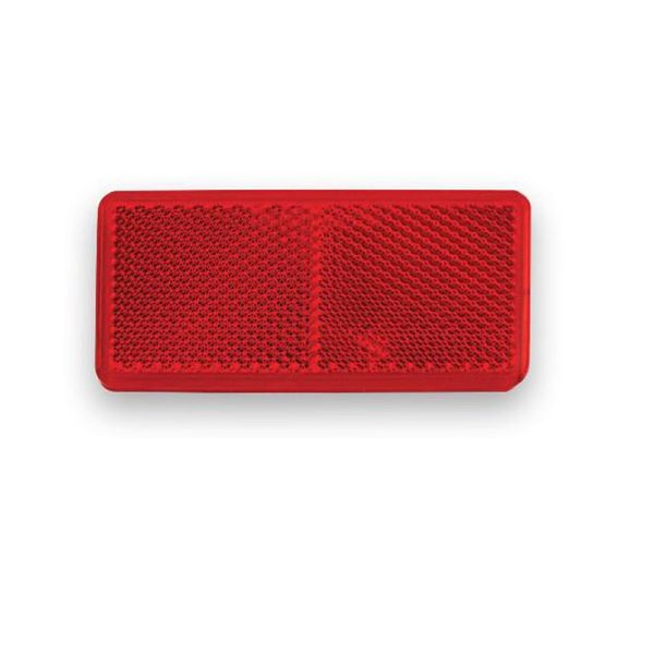 Refletor Adesivo Retangular Branco Âmbar Vermelho Grande Refletor Aprovado | leonleds