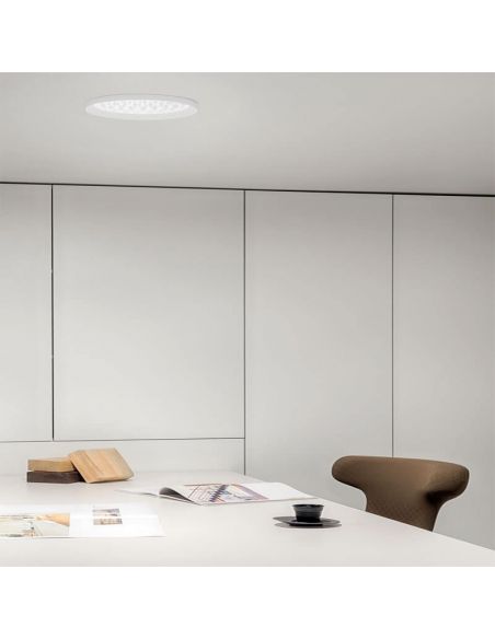 Downlight Stram Mini Prismatic 10W par Arkoslight au bureau | leonleds