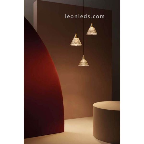 Lámpara de techo LED Veneto para superficie o empotrada  | LeónLeds Iluminación | 1 pantalla para salón