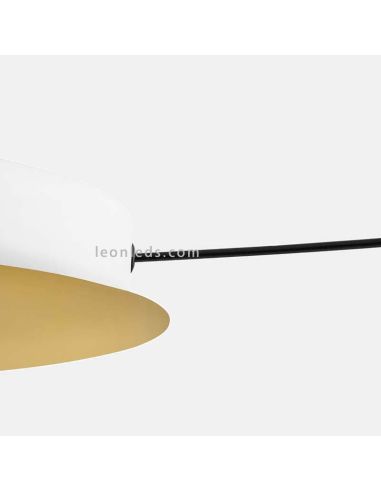 Candeeiro de tecto LED Veneto para superfície ou encastrado | LeónIluminação Leds | difusor jateado