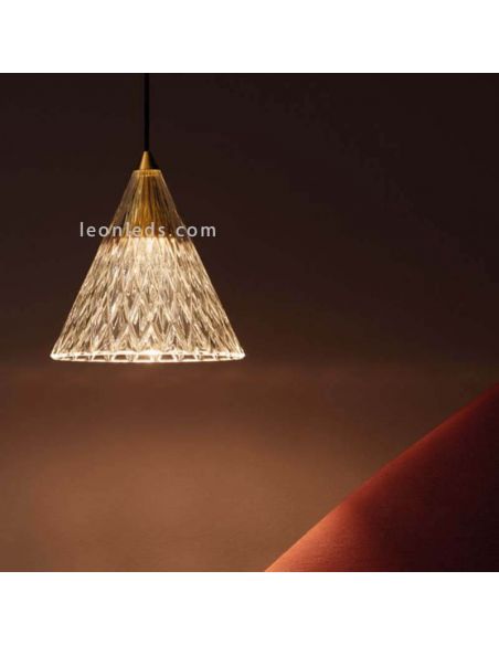 Lámpara de techo LED Veneto para superficie o empotrada  | LeónLeds Iluminación | 1 pantalla para entrada