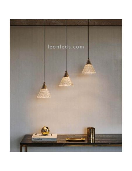 Lámpara de techo LED Veneto para superficie o empotrada  | LeónLeds Iluminación | 1 pantalla para cocina