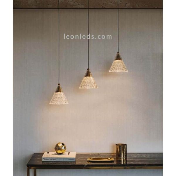 Lámpara de techo LED Veneto para superficie o empotrada  | LeónLeds Iluminación | 1 pantalla para cocina