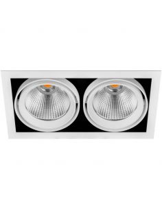 Foco LED doble negro Hubble Double de Arkoslight | LeónLeds 2