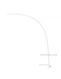 Lámpara de Pie LED de arco color blanca Shanghi marca Trio Lighting LeonLeds Iluminación