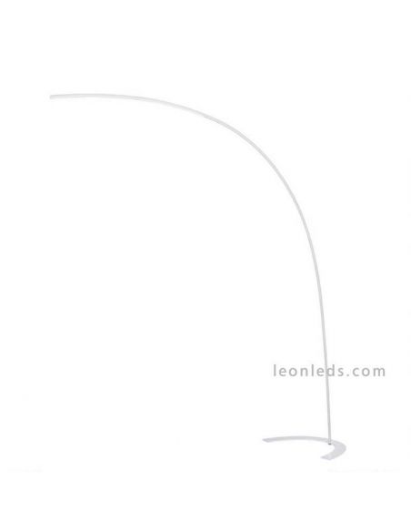 Lámpara de Pie LED de arco color blanca Shanghi marca Trio Lighting LeonLeds Iluminación