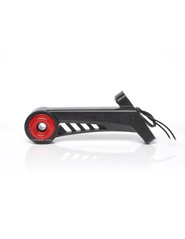 Cuerno con aro LED con luz Delantera, Roja y Ambar 12V/24V 623 Was 623BC | Leonleds