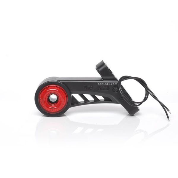 Cuerno corto con aro LED con luz Delantera, Roja y Ambar 12V/24V Was 625BC | LeonLeds